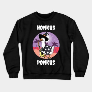 Honkus Ponkus | Honkus Ponkus Duck | Halloween Crewneck Sweatshirt